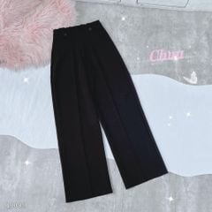 Quần Suông Xếp Đai Nhọn Q9009