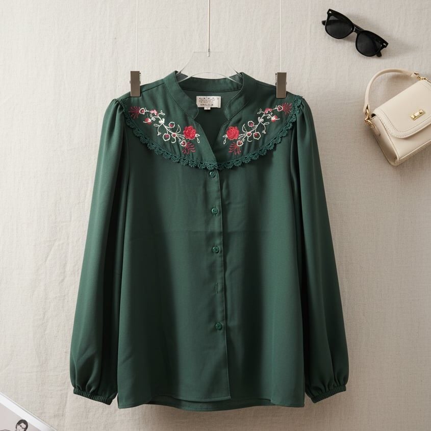 Áo Kim Cương Mẫu Đơn A2825