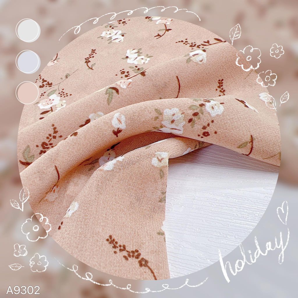 Áo Hoa Viền Bạch A9002.9302