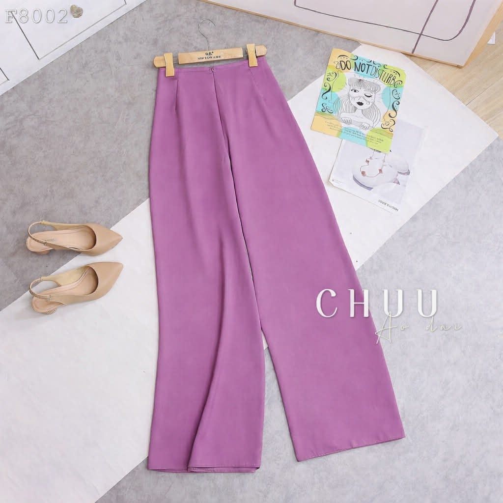 Quần Lụa Tím F9001