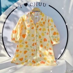 Áo Sơ Mi Hoa 10 Giờ A1557