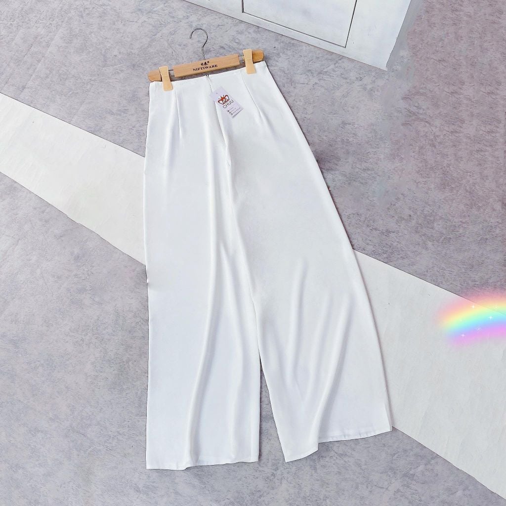 Quần Lụa Trắng F9001