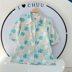 Áo Sơ Mi Hoa 10 Giờ A1557