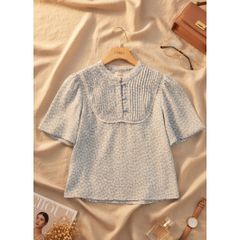 Áo Hoa Cổ Trụ Pi A2896