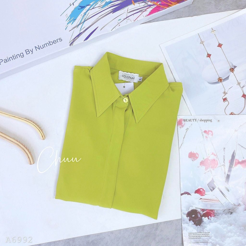 Áo Sơ Mi Tay Ngắn CHUU A6992