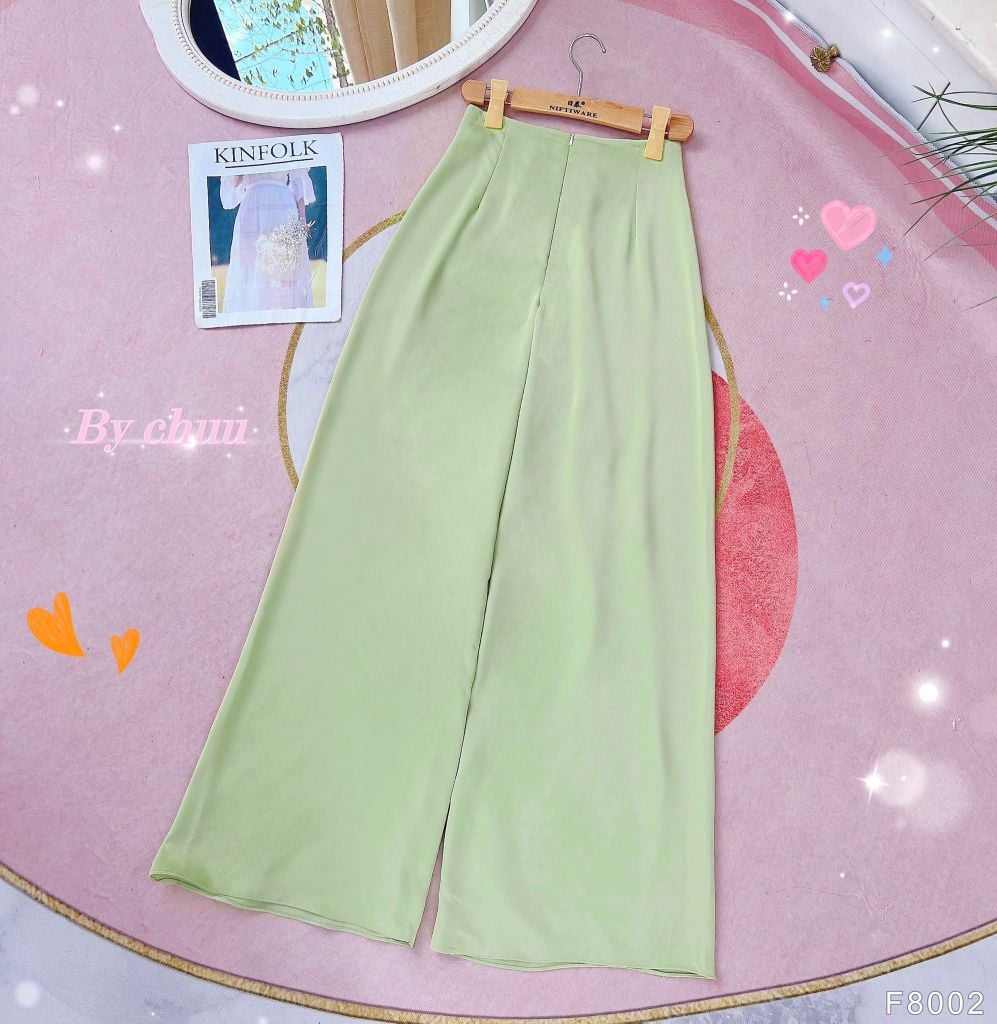 Quần Lụa Xanh Lá