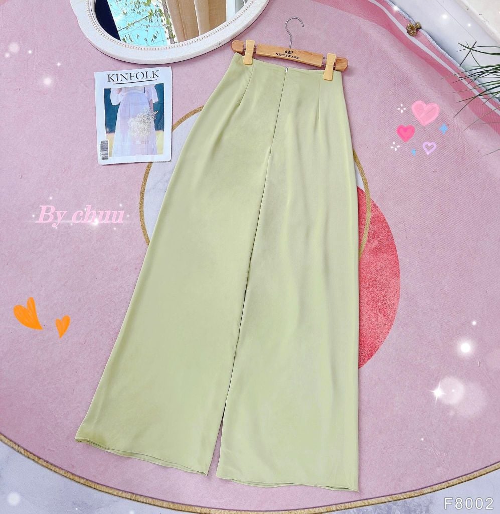 Quần Lụa Xanh Lá