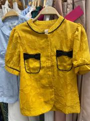 Áo Sơ Mi 2 Túi nơ AT9002.1695