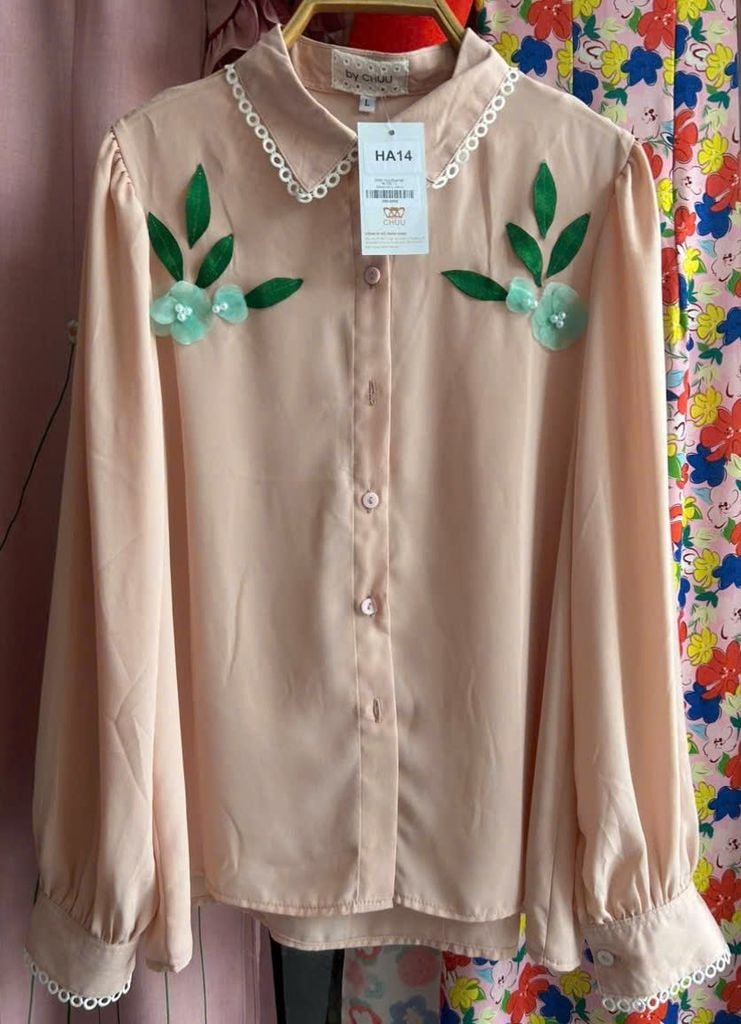 Áo Sơ Mi Hoa Đua Nở A2943