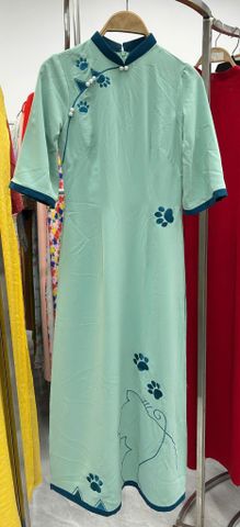 Áo Dài Paw Paw 125cm AD3036 (áo lẻ)