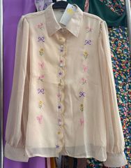 Áo Sơ Mi Vườn Nơ Nhỏ AT9001.2910