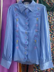 Áo Sơ Mi Vườn Nơ Nhỏ AT9001.2910