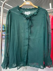 Áo Sơ Mi Hồng Tuyết Kèm Phụ Kiện A9001.2936