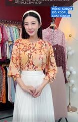 Áo Sơ Mi Hoa Và Mộc A3969 (Áo lẻ)