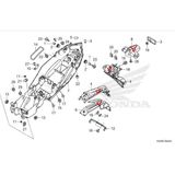  Pát biển số CBR250RR chính hãng Honda gồm 4 món 