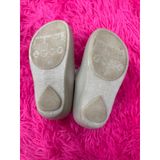  Giày bé gái nhựa thơm Melissa hoa màu Beige size 22.23 