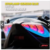  lampu stop xmax tipe genesis jpa blue 