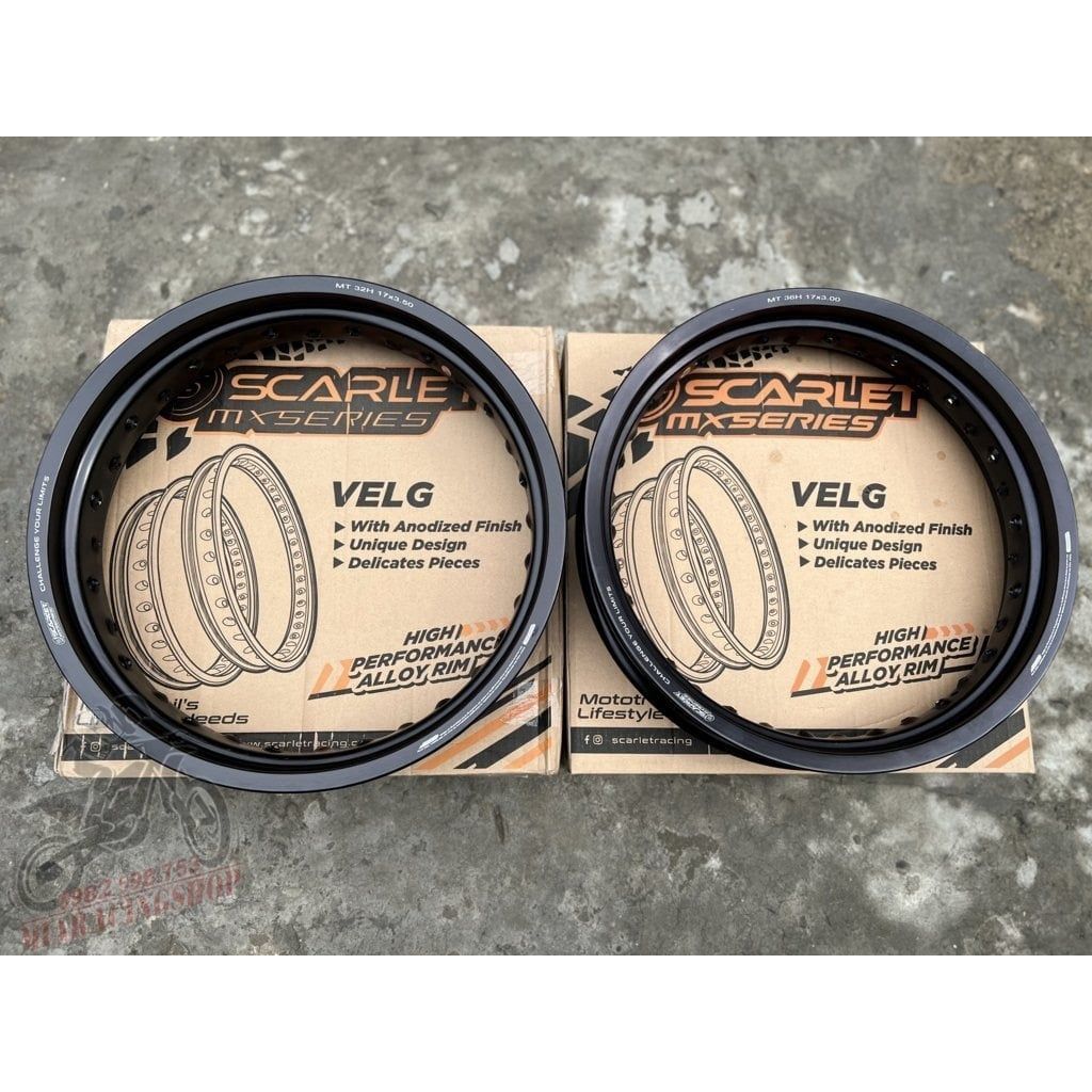 Niềng motard Scarlet 17 inch nhập khẩu Indo 
