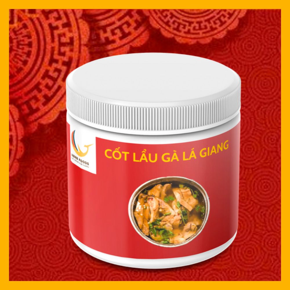Cốt Lẩu Gà Lá Giang