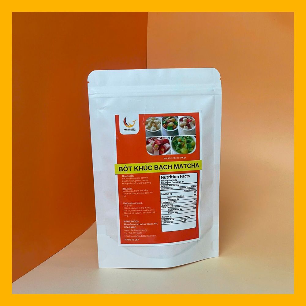 Bột Khúc Bạch Matcha