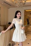  Váy trắng ngắn LAVIEM 