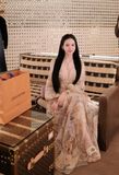  Váy dài tay phồng Zimmermann 