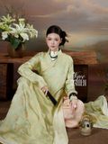  Áo dài Ngũ Thân Uyển San 