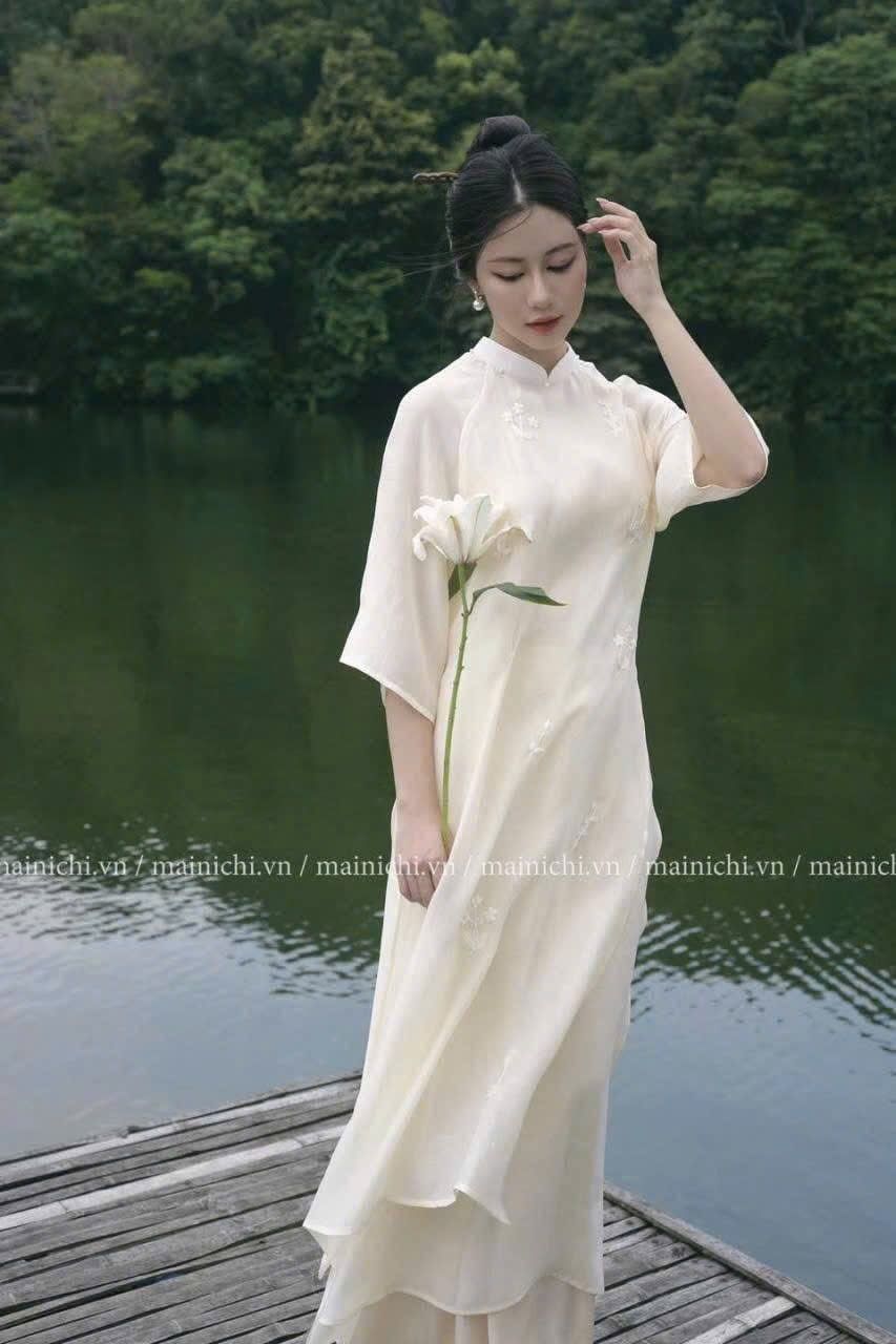  Áo dài trắng Mainichi 