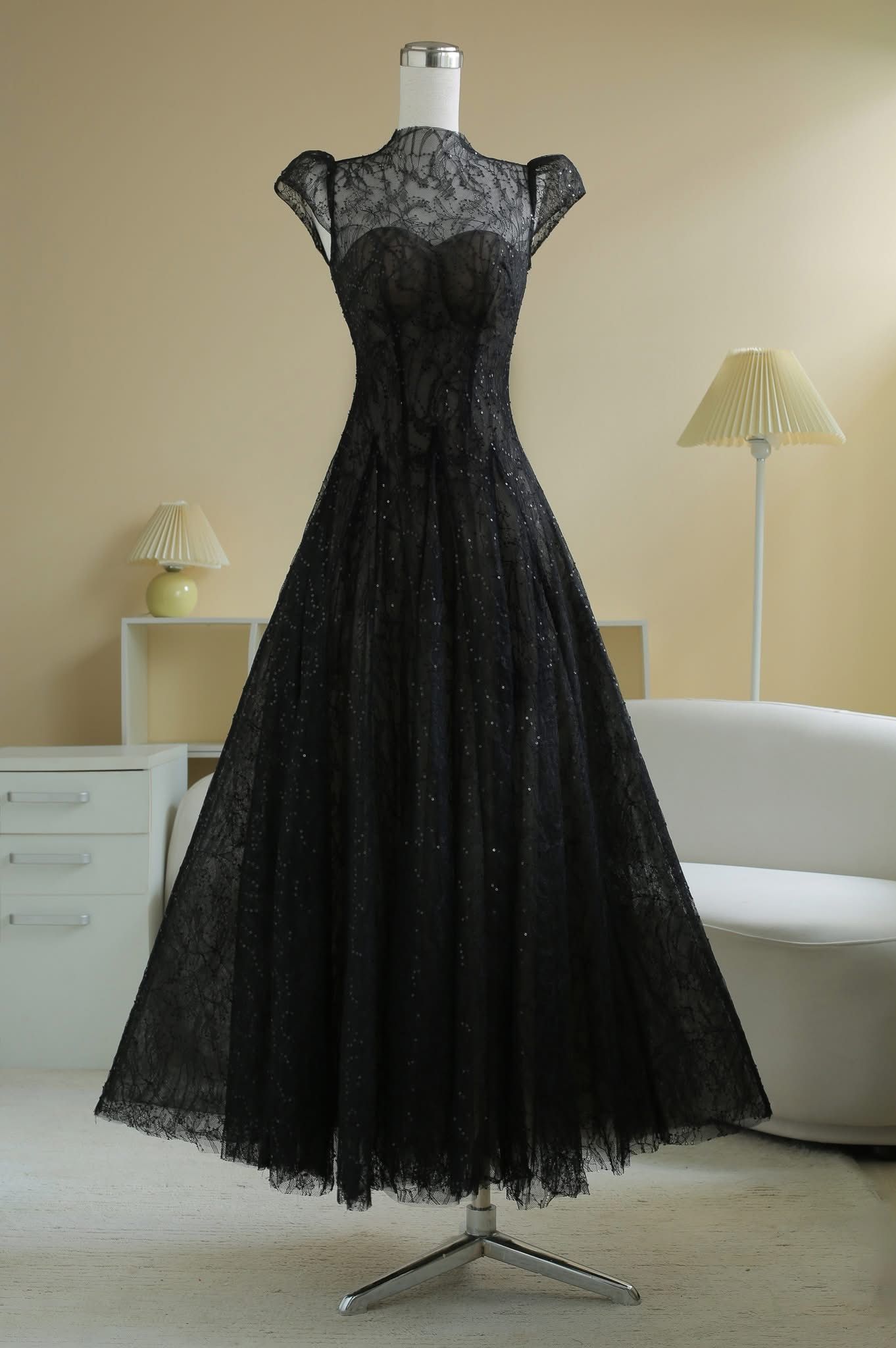  Sò Vintage Velia đen 