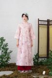  Áo dài Thuỷ Đình Hồng 