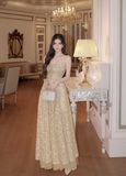  Váy Gold Lace Xy Bymyxy 