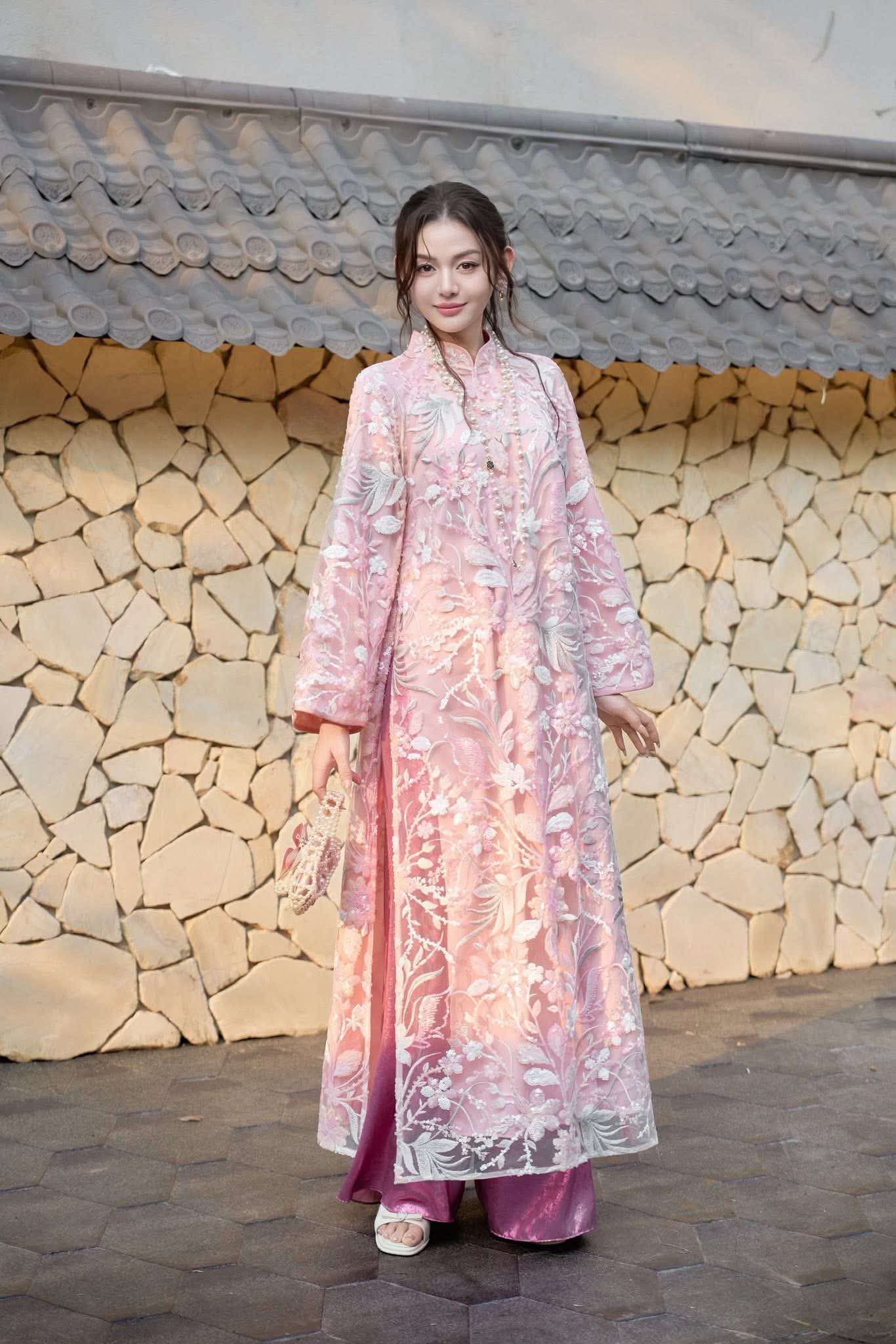  Áo dài kim sa 