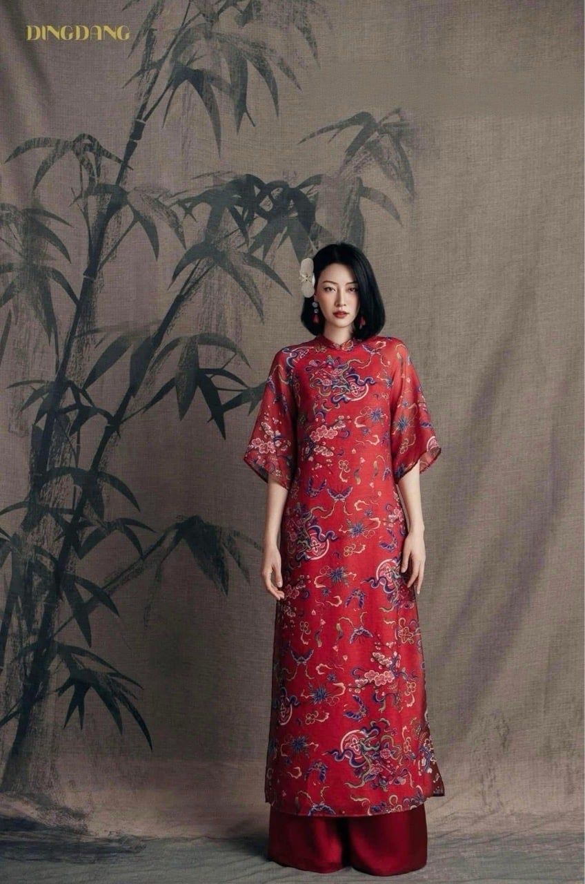  Áo dài ĐING ĐANG 