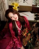  Áo dài Đào Nguyệt 
