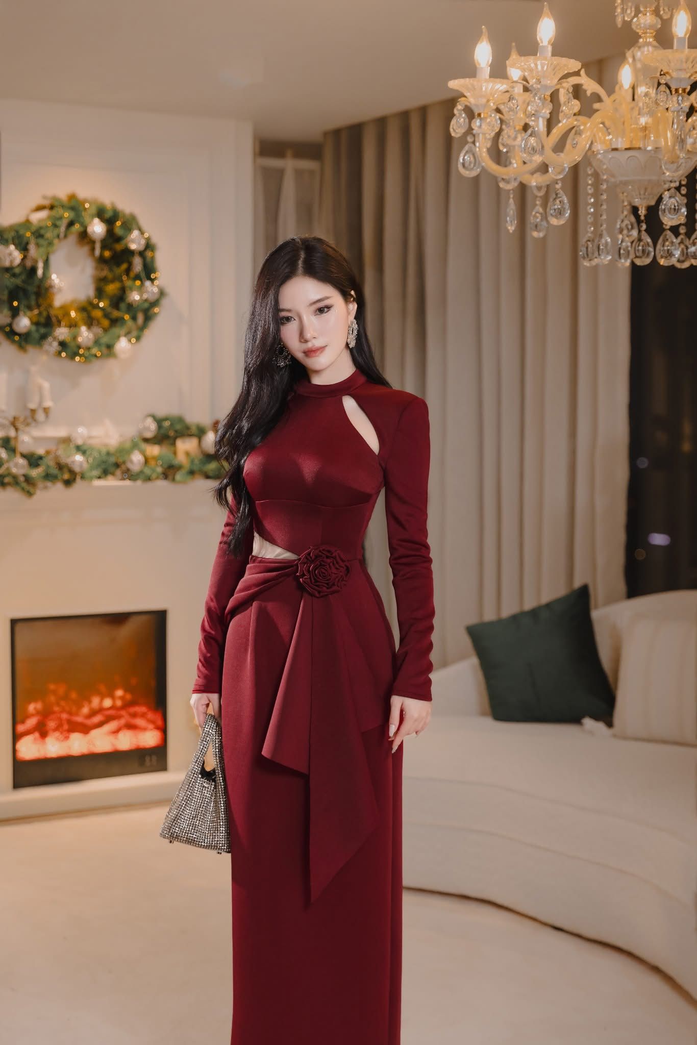  Váy đỏ Darling Diva 