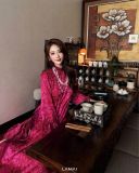  Áo dài Đào Nguyệt 