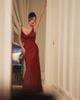  Đầm lụa đỏ Mila từ Jubin Studio 