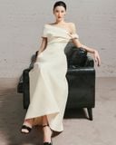  Đầm dài kem Lane JT 