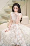  Đầm ren trắng Lily 