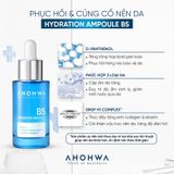  Hydration Ampoule B5 - Tinh Chất B5 Hỗ Trợ Cấp Ẩm Và Chăm Sóc Da Khỏe Mạnh - 30ml 