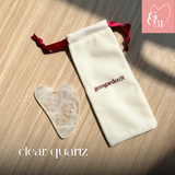  Guasha Thạch Anh Trắng GG31 – Massage nâng cơ & sáng da tự nhiên 