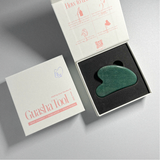  Guasha Thạch Anh Xanh Aventurine GG31 – Massage nâng cơ & sáng da tự nhiên 