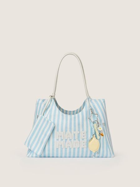 TVB TÚI TOTE CANVAS SODA POP - Xanh Navy