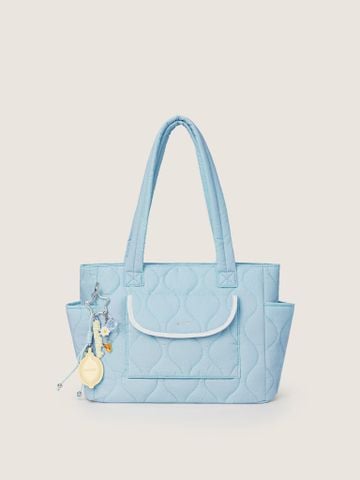 TVB TÚI TOTE DÙ PHAO WAVY - Xanh