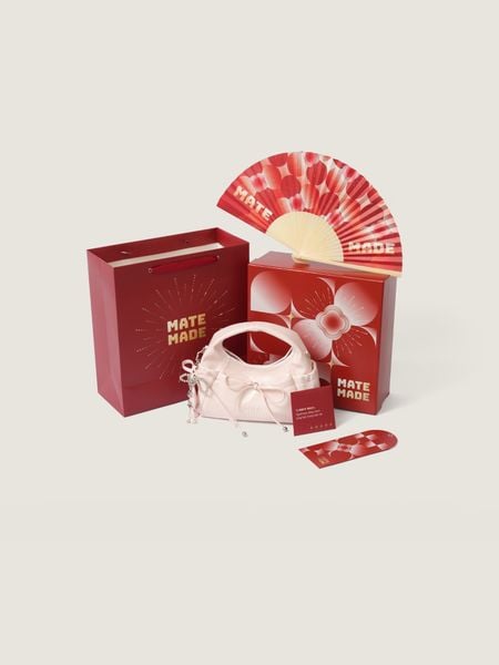 Bộ quà tặng Tết 2026 - TXT Duyên Sz 25 - Bộ quà tặng - Hồng