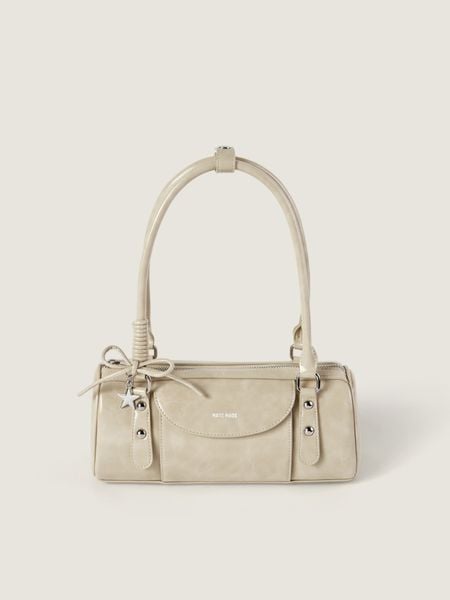 TDV Dáng Tròn Cinnamon Bag Sz 28 - Kem