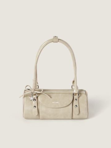 TDV Dáng Tròn Cinnamon Bag Sz 28 - Kem