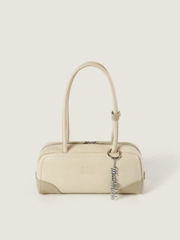 TDV Charm Chữ Mocha Bag Sz 29 - Kem