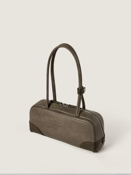 TDV Charm Chữ Mocha Bag Sz 29 - Nâu rêu