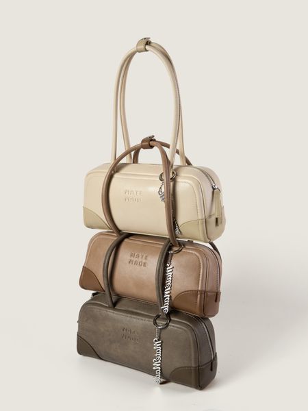 TDV Charm Chữ Mocha Bag Sz 29